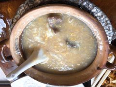 牛肉滚蛋粥-澳门西南饭店·粤菜·茶市·手工点心(华海路店)