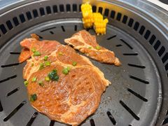 烤厚切梅花肉-韩香福烤肉庄园(文化西路店)