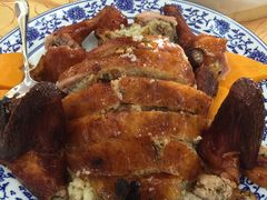 失传菜脆皮糯米鸡-水乡人家私房菜(逢简店)