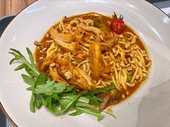 辣味茄汁香草鸡扒意大利面-Pennehut畔尼意面(杭州万象城店)