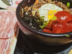 韩国牛肉拌饭-阿妈咪韩国烤肉(博士后家园店)