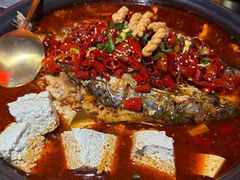 -探鱼·鲜青椒爽麻烤鱼(广州欣荣广场店)