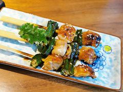 鸡腿肉秋葵串-山葵家居酒屋(天目里店)