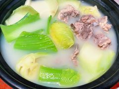 咸猪骨大芥菜汤煲-啫神·广州地标美食(北京路店)