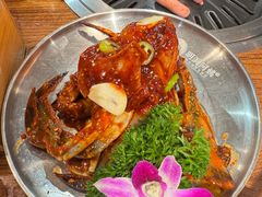 -明洞阿姨·韩式酱蟹烤肉·创意料理(三元桥店)