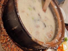 窝蛋牛肉粥-火齐潮汕砂锅粥(五道口店)