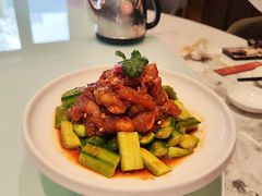 黄瓜拌海蜇-双合园·海鲜水饺青岛菜(上清路店)