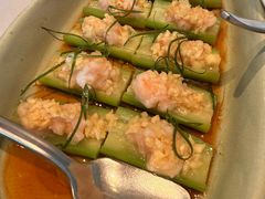 丝瓜蒸虾蓉-漢舍川菜馆(国贸商城店)
