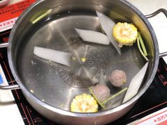 山泉水锅底-潮牛海记•潮汕牛肉火锅•醉鸡煲•粿条汤(通北路店)