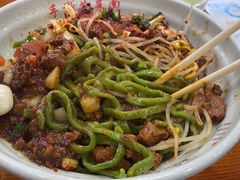 四合一菠菜手擀面-手擀菠菜面(西康路店)