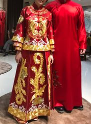 点击看大图 -藤薰定制中式嫁衣礼服旗袍店