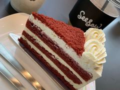 红丝绒蛋糕-Seesaw Coffee(苏州中心店)