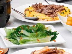 滑蛋牛肉虾仁饭-有章牛杂(石厦店)