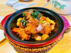 台湾三杯鸡-奉天理·海鲜饺子