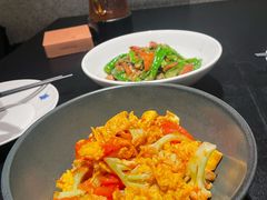 番茄鸡蛋炒花菜-简小舍·民间手艺菜(武昌江滩店)