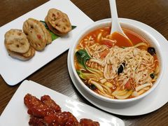 番茄菌菇面-枣子树·素食餐厅(朱家尖店)