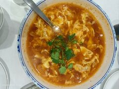 番茄汤-大眼锅贴水饺(河东店)