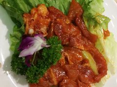 烤奥奥尔良鸡肉-妙香居韩国烤肉(鹏瑞利季华广场店)