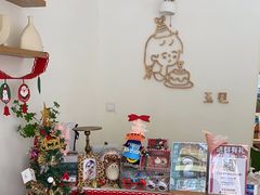 店内布置-玉见cake低糖蛋糕甜品台定制(河西店)