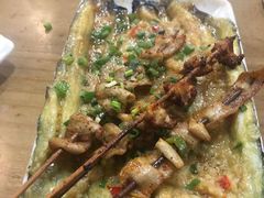 蒜蓉茄子-熊在烤肉烧烤店(林荫店)