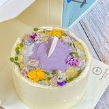 终于有好吃的芋泥蛋糕了！芋泥脑袋满意！