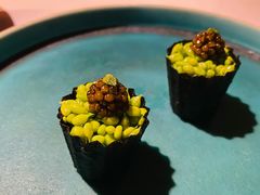 青豆酸奶油鱼子酱-三嚥阁 La Villa Restaurant