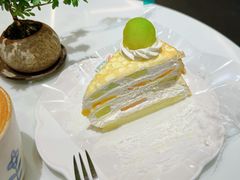 玫珑蜜瓜水果蛋糕切-小西家作(富力爱丁堡店)