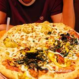 🍕深圳打工人减脂秘密基地！榴莲鳗鱼双拼披萨