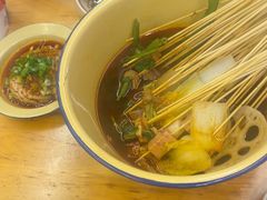 -拈签一笑黄牛肉辣卤串串