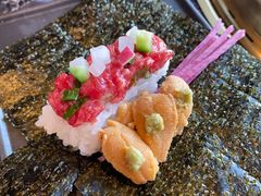 海胆生牛肉手卷-老乾杯和牛烧肉(王府中环店)