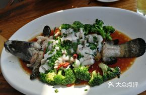 Scallion Oil Sea Bass