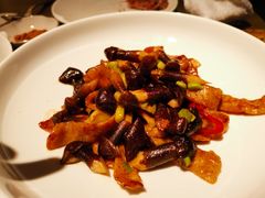 鸡纵菌小炒肉-悦轩中餐厅·高空江景·杭州柏悦酒店