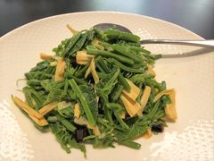 掐尖菜拌腐竹-开海·红岛海鲜虾水饺(石老人店)