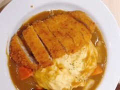 炸猪排咖喱蛋包饭加蔬菜-COCO壱番屋(现代城店)