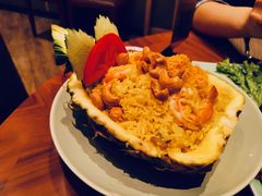 菠萝海鲜炒饭-mango tree芒果树泰国餐厅(青岛万象城店)
