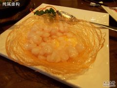 河虾仁，吃掉一半才记得拍张-外婆家(杭州马塍店·杭帮菜名店)