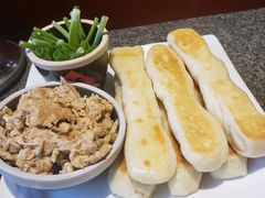 虾酱卷子-渔民船说·北塘海鲜·天津菜·海肠捞饭(北塘古镇店)