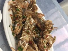 椒盐网红皮皮虾-皓景海鲜·地标美食(双月湾店)