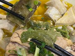 清蒸咸蛋目鱼臭豆腐猪脑-绍兴名菜馆(可乐路店)