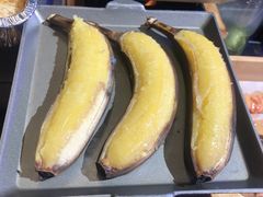 蜂蜜烤香蕉-黑门烤肉
