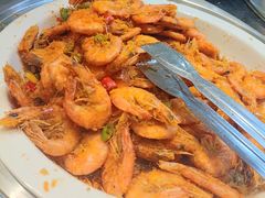 椒盐大虾-好伦哥比萨烤肉自助(八里桥店)