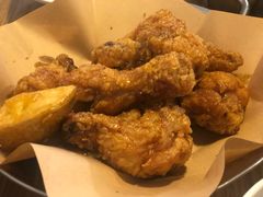 酱油炸鸡半份-富乐满韩国正宗炸鸡韩国料理(虹泉路店)