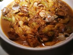 茄子炖蚬子-日丰园海肠水饺·老字号大连海鲜(和平广场店)
