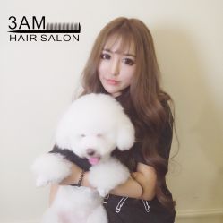 Yishen染发作品-3AM HAIR SALON烫发染发接发