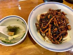 肉丝葱油拌面-君东记本帮面馆(天钥桥路店)