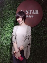 免打理柔美修颜短发-V-STAR威斯达•高级私人定制