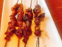 香烤羊肉串-云海肴·汽锅鸡·云南代表菜(天山百盛优客店)