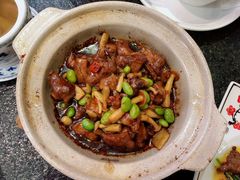 毛豆菌菇烧仔鸡-杭苑(正佳广场店)