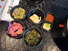 餐前小菜-九田家黑牛烤肉料理(珠江摩尔店)
