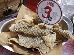 炸鱼皮-沙胆彪炭炉牛杂煲(上海日月光广场店)